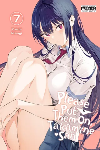 Cover of Please Put Them On, Takamine-san volume 7, English edition