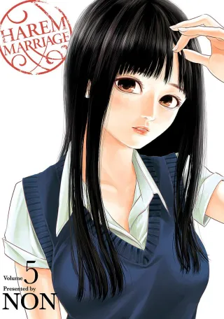 Cover of Harem Marriage volume 5, English edition