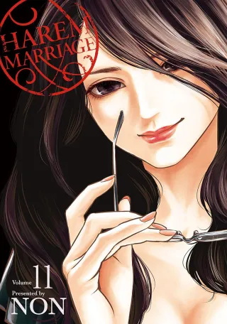 Cover of Harem Marriage volume 11, English edition