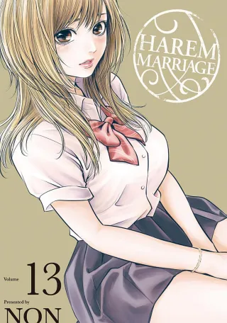 Cover of Harem Marriage volume 13, English edition