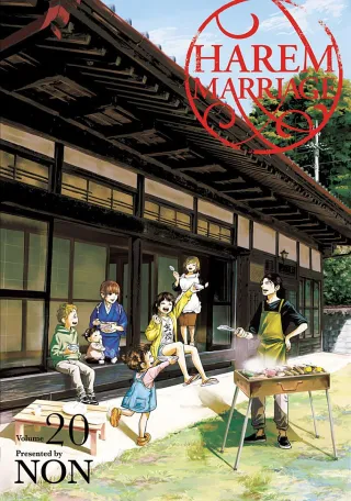 Cover of Harem Marriage volume 20, English edition