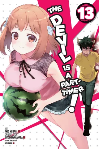 Cover of The Devil is a Part-Timer! volume 13, English edition