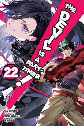 Cover of The Devil is a Part-Timer! volume 22, English edition