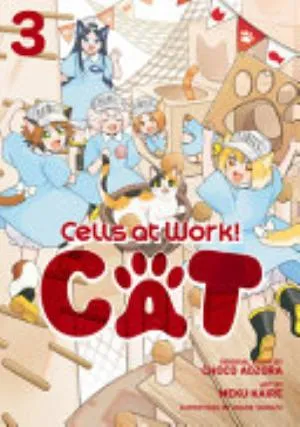 Cover of Cells at Work! Cat volume 3, English edition