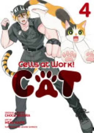 Cover of Cells at Work! Cat volume 4, English edition