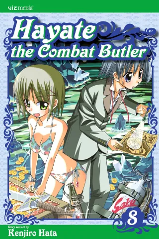 Cover of Hayate The Combat Butler volume 8, English edition