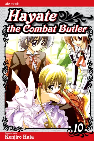 Cover of Hayate The Combat Butler volume 10, English edition