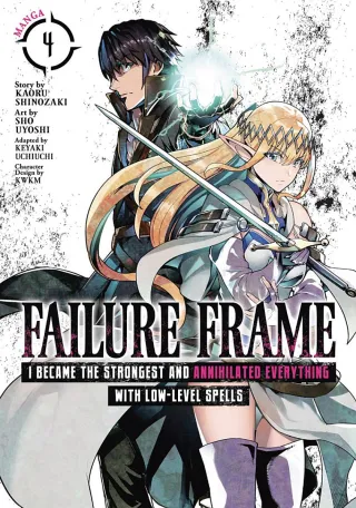 Cover of Failure Frame: I Became the Strongest and Annihilated Everything With Low-Level Spells volume 4, English edition