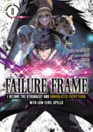 Cover of Failure Frame: I Became the Strongest and Annihilated Everything With Low-Level Spells volume 8, English edition