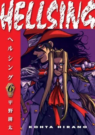 Cover of HELLSING volume 6, English edition