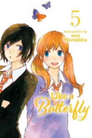 Cover of Like a Butterfly volume 5, English edition