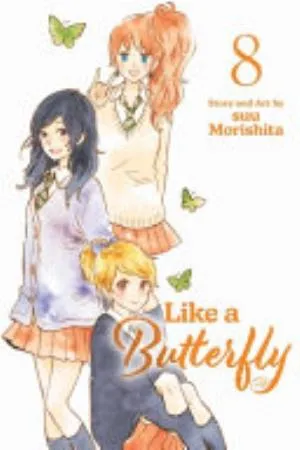 Cover of Like a Butterfly volume 8, English edition