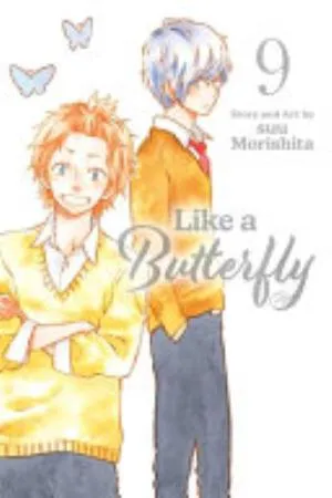 Cover of Like a Butterfly volume 9, English edition