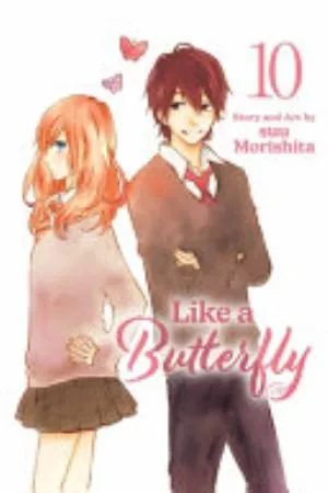 Cover of Like a Butterfly volume 10, English edition