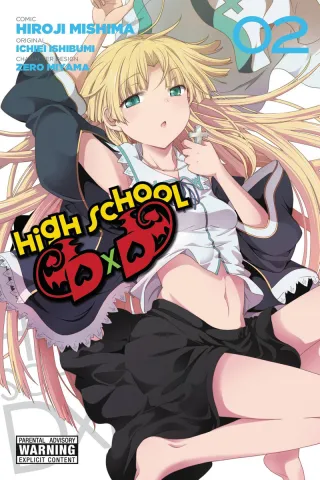 Cover of High School DxD volume 2, English edition