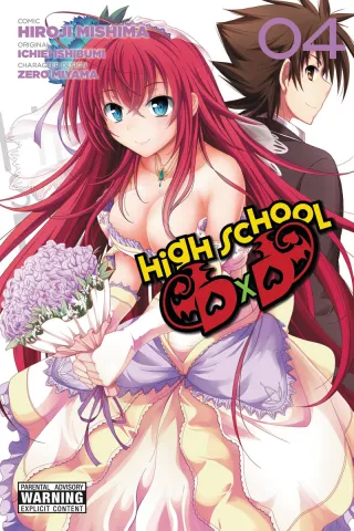 Cover of High School DxD volume 4, English edition