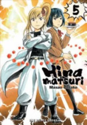 Cover of Hinamatsuri volume 5, English edition