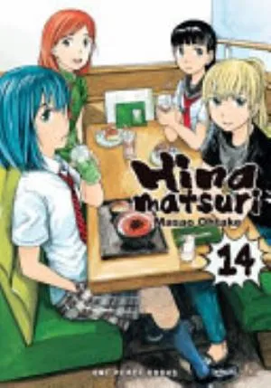 Cover of Hinamatsuri volume 14, English edition