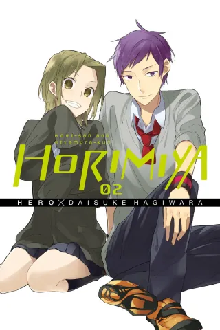 Cover of Horimiya volume 2, English edition