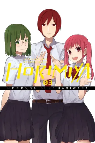 Cover of Horimiya volume 3, English edition
