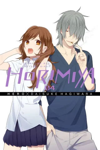 Cover of Horimiya volume 4, English edition