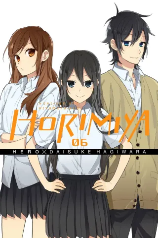 Cover of Horimiya volume 6, English edition