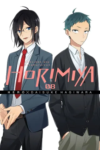 Cover of Horimiya volume 8, English edition
