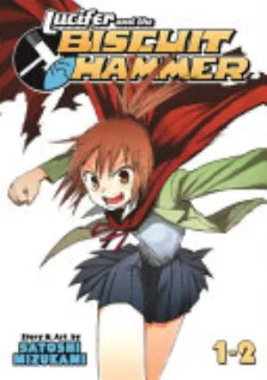 Cover of Lucifer and the Biscuit Hammer volume 1, English edition