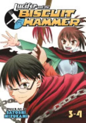 Cover of Lucifer and the Biscuit Hammer volume 3, English edition