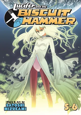 Cover of Lucifer and the Biscuit Hammer volume 5, English edition