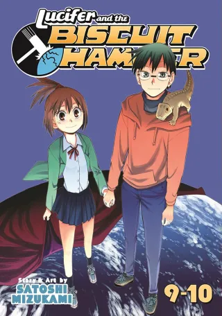 Cover of Lucifer and the Biscuit Hammer volume 10, English edition