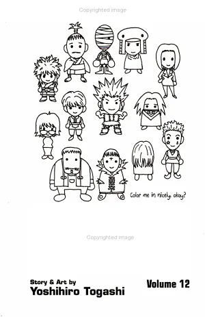 Cover of Hunter x Hunter volume 12, English edition