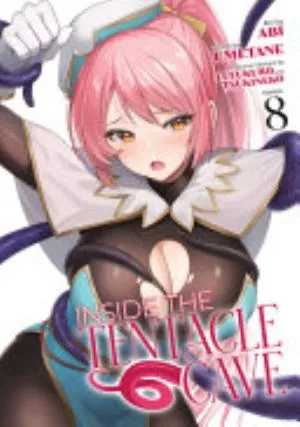Cover of Inside the Tentacle Cave volume 8, English edition