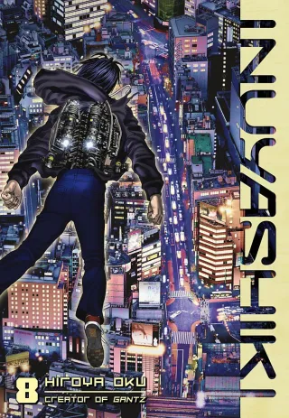 Cover of Inuyashiki volume 8, English edition