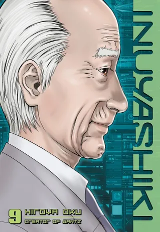 Cover of Inuyashiki volume 9, English edition
