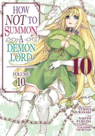 Cover of How NOT to Summon a Demon Lord volume 10, English edition