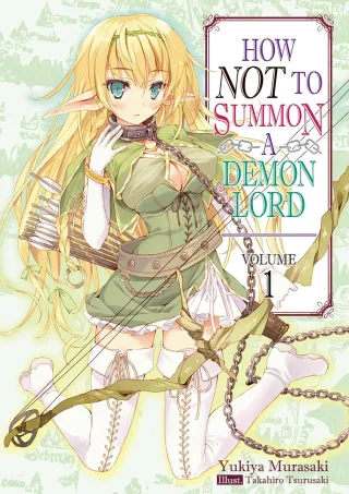 Cover of How NOT to Summon a Demon Lord volume 1, English edition