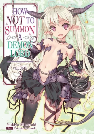 Cover of How NOT to Summon a Demon Lord volume 3, English edition
