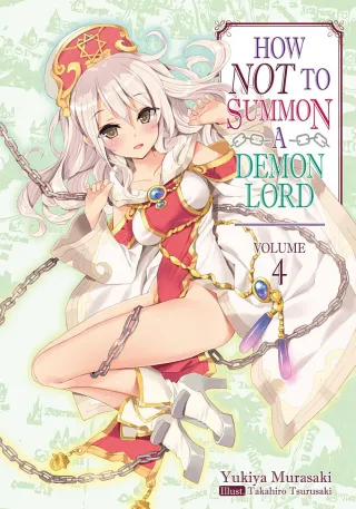 Cover of How NOT to Summon a Demon Lord volume 4, English edition