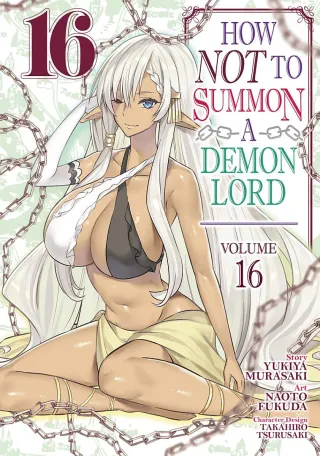 Cover of How NOT to Summon a Demon Lord volume 16, English edition