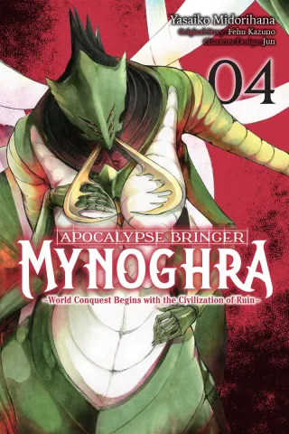Cover of Apocalypse Bringer Mynoghra volume 4, English edition