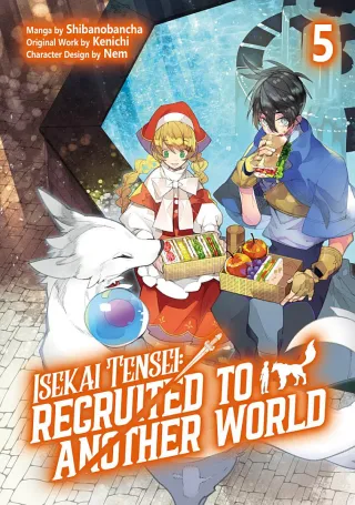 Cover of Isekai Tensei: Recruited to Another World volume 5, English edition