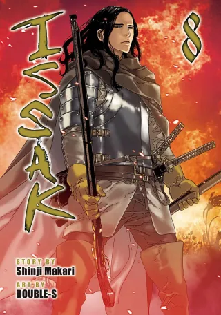 Cover of Issak volume 8, English edition