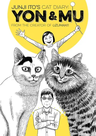 Cover of Junji Ito's Cat Diary: Yon & Mu volume 1, English edition