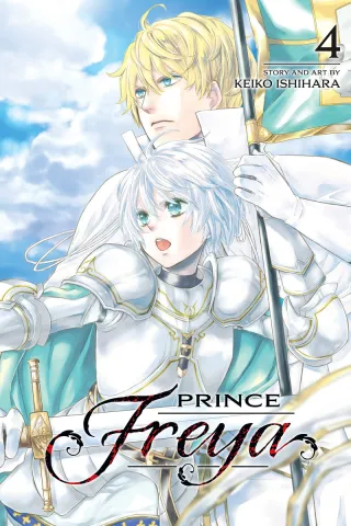 Cover of Prince Freya volume 4, English edition