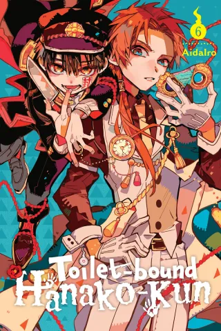 Cover of Toilet-Bound Hanako-kun volume 6, English edition