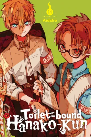 Cover of Toilet-Bound Hanako-kun volume 14, English edition