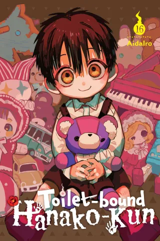 Cover of Toilet-Bound Hanako-kun volume 16, English edition