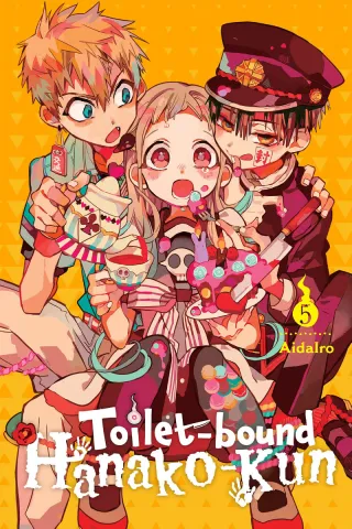 Cover of Toilet-Bound Hanako-kun volume 5, English edition