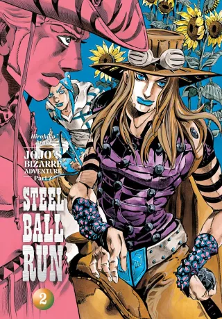 Cover of JoJo's Bizarre Adventure: Part 7-Steel Ball Run volume 3, English edition